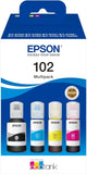 Epson EcoTank 102 Genuine Multipack Ink Bottles