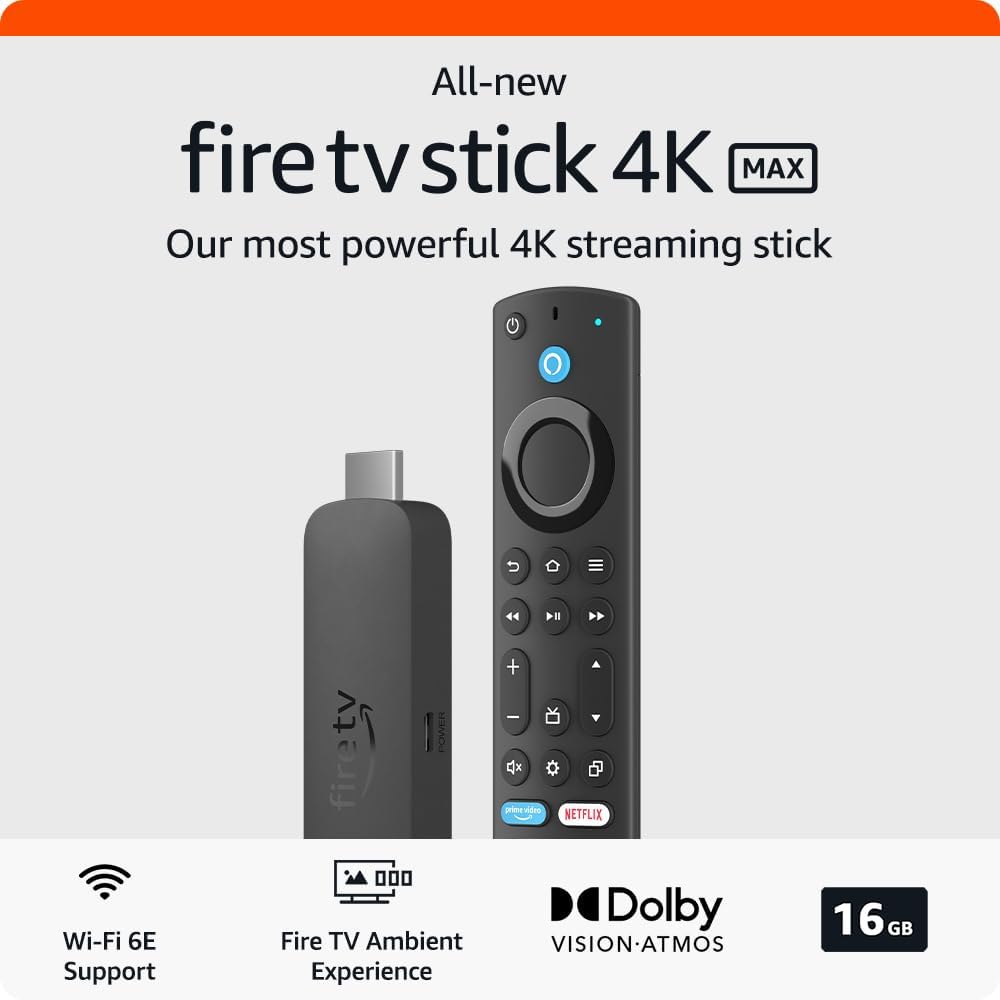 Fire TV Stick 4K Max comes with Dolby Vision and Dolby Atmos support