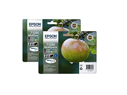 Epson T1295 Apple Genuine Multipack Ink Cartridges (Pack of 8)
