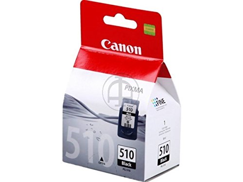 Canon PG-510 Printer Ink Cartridge, 9 ml, Black