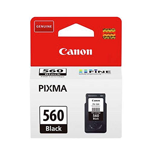 Original Ink Cartridge Compatible with Pixma Series, 180 Pages, Black