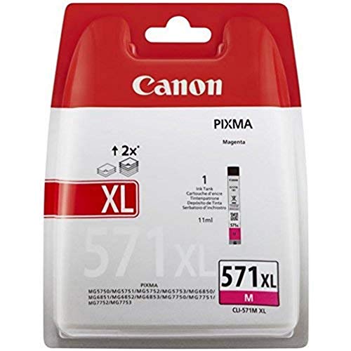 Canon CLI-571XLM High Yield Ink Cartridge - Magenta