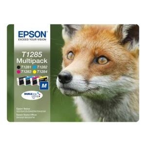 Epson Fox T1285 Black and Colour Ink Cartridge Pack
