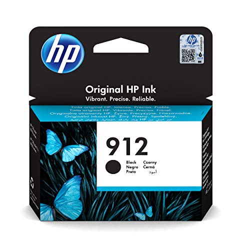 HP 3YL80AE 912 Original Ink Cartridge, Black, Single Pack
