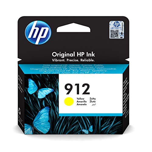 HP 3YL79AE 912 Original Ink Cartridge, Yellow, Single Pack