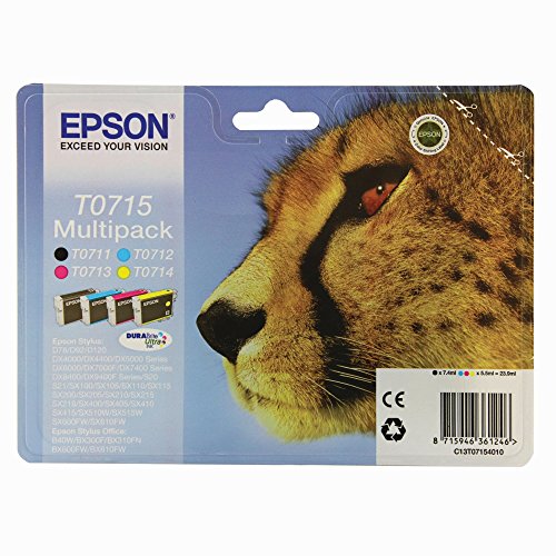 Deluxe Epson T0715 Ink Cartridge Multipack - 4 Colours C13T071540A0