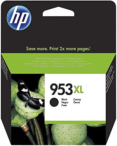 HP 953XL L0S70AE 2000-page High Yield Original Cartridge Compatible with HP OfficeJet Pro 8700 Series and HP OfficeJet Pro 7700 Series Large Formats, Black
