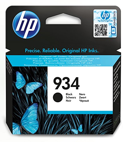 HP C2P19AE 934 Original Ink Cartridge, Black, Single Pack