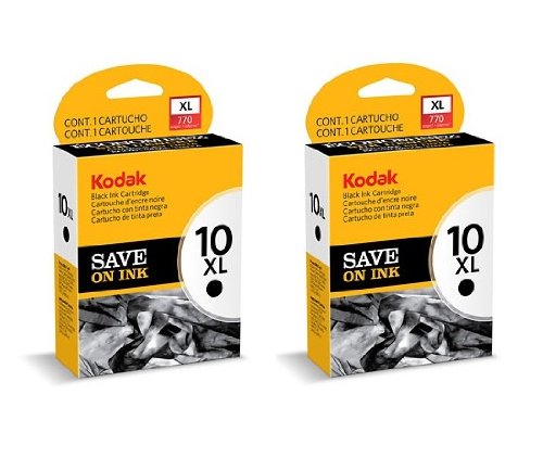 Kodak 10xl Ink Cartridge - Black (Pack of 2)