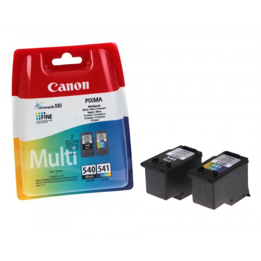 PG-540 | CL-541 | 2 Pack | Origineel | Cartridges voor Canon