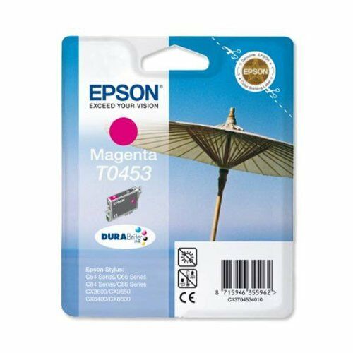 3 x Epson T0453 Ink Cartridge Part of T0445 For CX3600 CX3650 C6600 CX6400 New