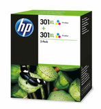 Original HP 301 / 301XL Black / Colour Ink Cartridges For Deskjet 1000 1050 2050