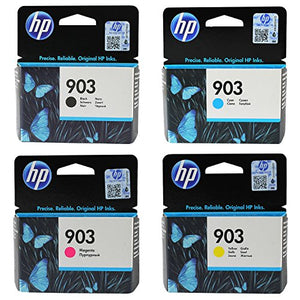 HP 903 Black/Cyan/Magenta/Yellow Original Ink Cartridges for HP Officejet, HP Officejet Pro