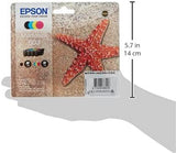 Epson 603 Starfish Genuine , 4-Colours Multipack Ink Cartridges