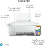 HP 26K72B DeskJet 2710e All-In-One Colour Printer with 6 Months of Instant Ink with +, White