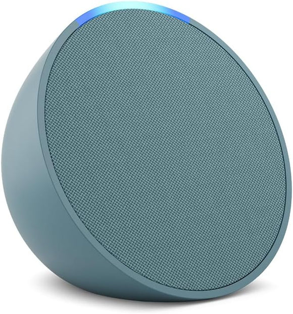 Echo Pop (Newest gen) | Full sound compact Wi-Fi and Bluetooth smart speaker with Alexa | Midnight Teal