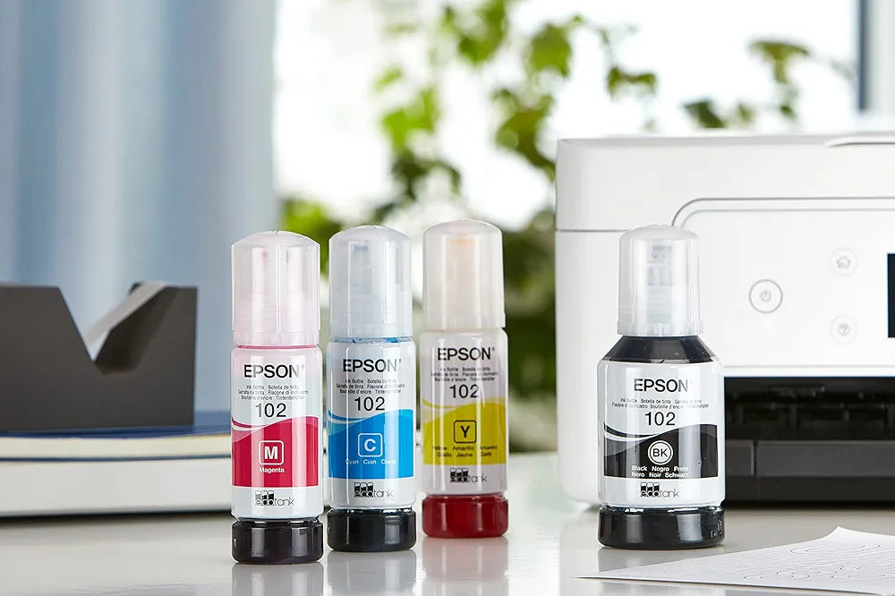 Epson EcoTank 102 Genuine Multipack Ink Bottles – The Ink People