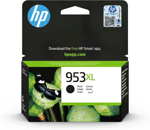 HP L0S70AE 953XL High Yield Original Ink Cartridge, Black, Single Pack