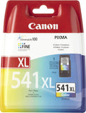 Canon Genuine High Capacity 1 x CL-541XL Tri-colour Ink Cartridge - Containing 15ML of Printer Ink / Suitable for Canon PIXMA MX, MG and TS series printers