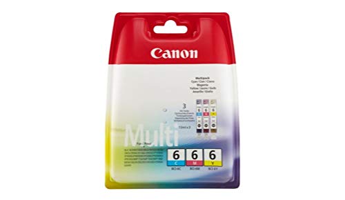 Canon Original Ink Multi-Pack BCI-6C, 6M, 6Y