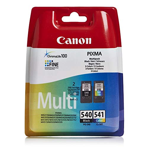 PG-540 Black and CL-541 Colour Multipack