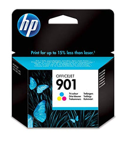 HP CC656AE 901 Original Ink Cartridge, Tri-color, Single Pack