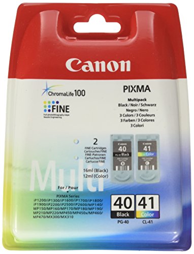 Canon PG-40/CL-41 Ink Cartridge (Multi-Pack)