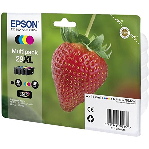EPSON Strawberry Ink Cartridge for Expression Home XP-445 Series - Assorted