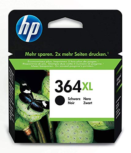 HP CN684EE 364XL High Yield Original Ink Cartridge, Black, Single Pack