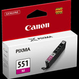 Original Canon CLI551 B/C/M/Y/G, CLI551XL B/C/M/Y/G, PGI550 BK, PGI550XL BK UK