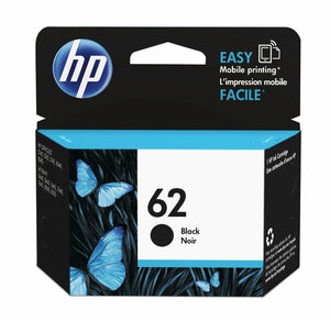 Genuine HP 62 Black Ink Cartridge For ENVY 5540 Inkjet Printer 5546 5742 C2P04AE