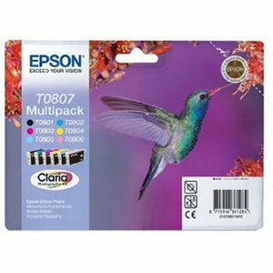 Genuine EPSON Original T0807 Inks P50 Px650 PX700W BN