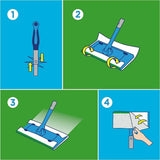 Flash Speedmop Starter Kit All-in-One With 36 Wet Cloth Fast Easy & Hygienic Mop