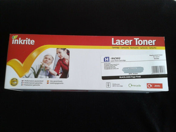 Inkrite  H436u NON OEM toner for Hp LASERJET M1522/f/n/nf   M1550  P1102 /w NEW