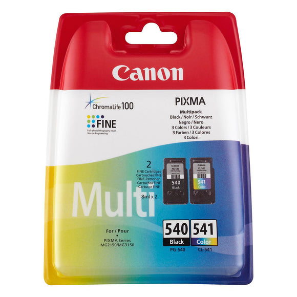 New Original Canon PG540 CL541 Ink Cartridge MX375 MX395 MX435 (5225B006) PG 541