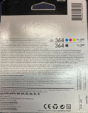 New Genuine HP 364 Combo Pack Set 4 Ink B/C/M/Y for HP Photosmart 5520 (SD534EE)