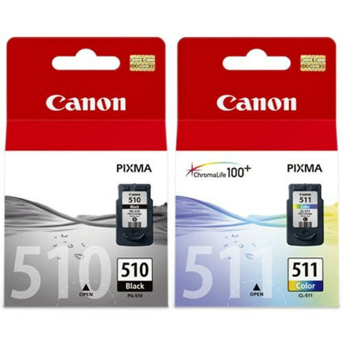 PG-510 CL-511 Black & Color Ink Cartridges for Canon Pixma MP270 MP280 MP495 NEW