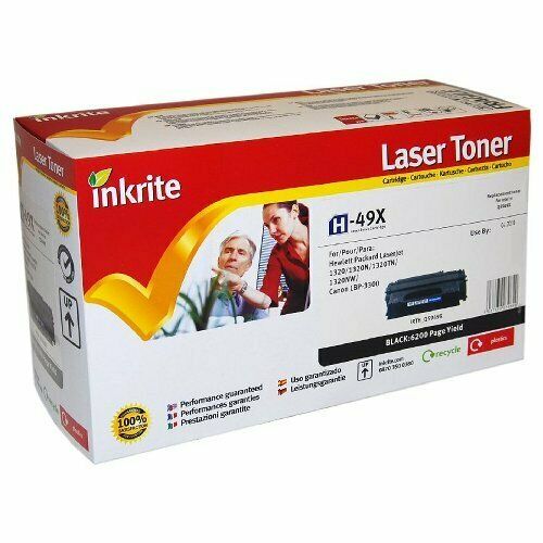 Compatible LASER TONER FOR HP Q5949X 49X 1320 1320nw 3390 3392 6k 3392, 3390 New