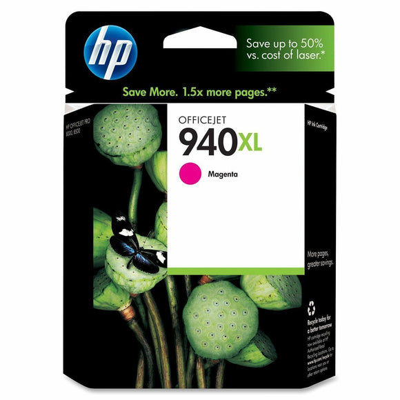 HP Original 940XL Magenta Officejet Ink Cartridge High Capacity 8000 Pro Printer