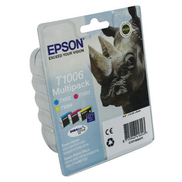 Genuine Epson T1002 T1003 T1004 Cyan Magenta Yellow Inks T1006 Original