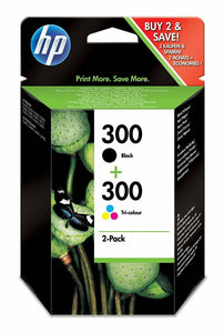 Original HP 300 Black & Colour Ink Cartridge for Photosmart C4680 C4650 Printer