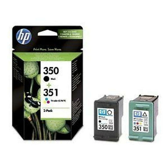 HP Original 350 351 Black & Colour 2 Pack 350/351 Ink Cartridges for C4200 Blist