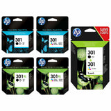 Original HP 301 / 301XL Black / Colour Ink Cartridges For Deskjet 1000 1050 2050