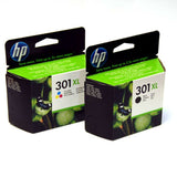 Original HP 301XL Black & Colour Combo for HP Deskjet 2050 2540 4500 2544 301 XL