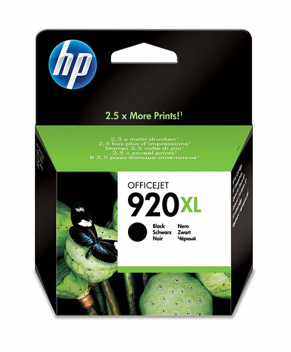 HP No 920XL Black Original OEM Inkjet Cartridge For Officejet 6000 6500 7000 NEW