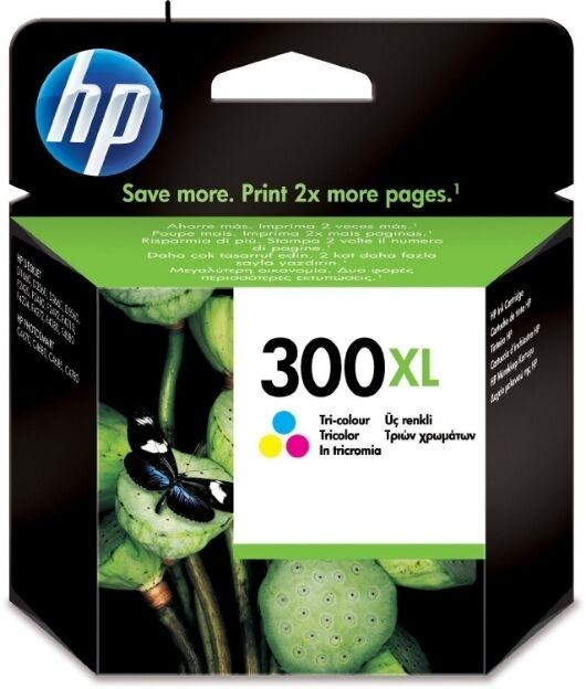 HP 300XL Colour (CC644E) Ink Cartridge with Vivera Ink Photosmart Envy C4680 100