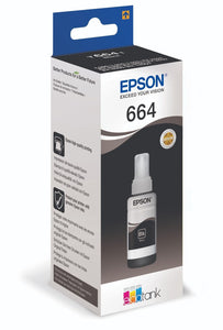 Epson C13T664140 664 Black Ink Bottled Consumable 70ml Capacity C13T664140 09/21