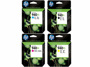 GENUINE ORIGINAL HP 940XL Ink Cartridges Black Cyan Magenta Yellow PRO 8000 8500