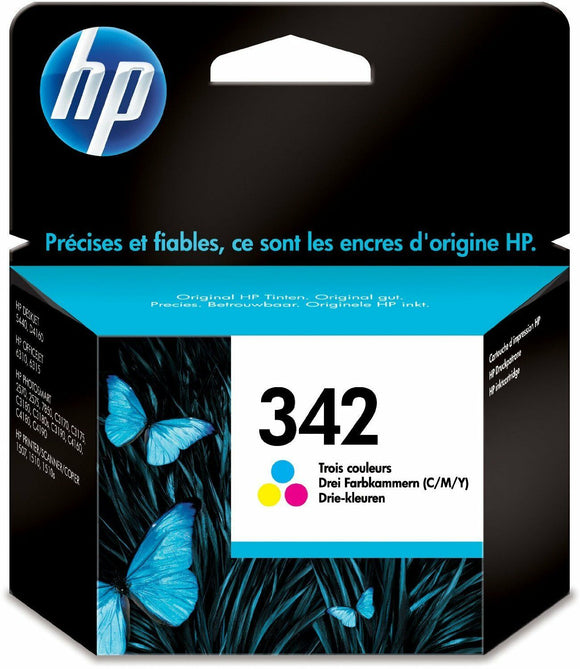 GENUINE HP 342 TRI COLOUR INK CARTRIDGE C9361EE DESKJET PHOTOSMART 9800 K7100