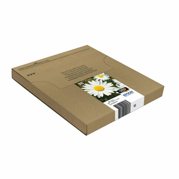 Epson 18 Genuine/Original 4 Ink Cartridges XP102/XP205/XP302/XP305/XP402/XP405